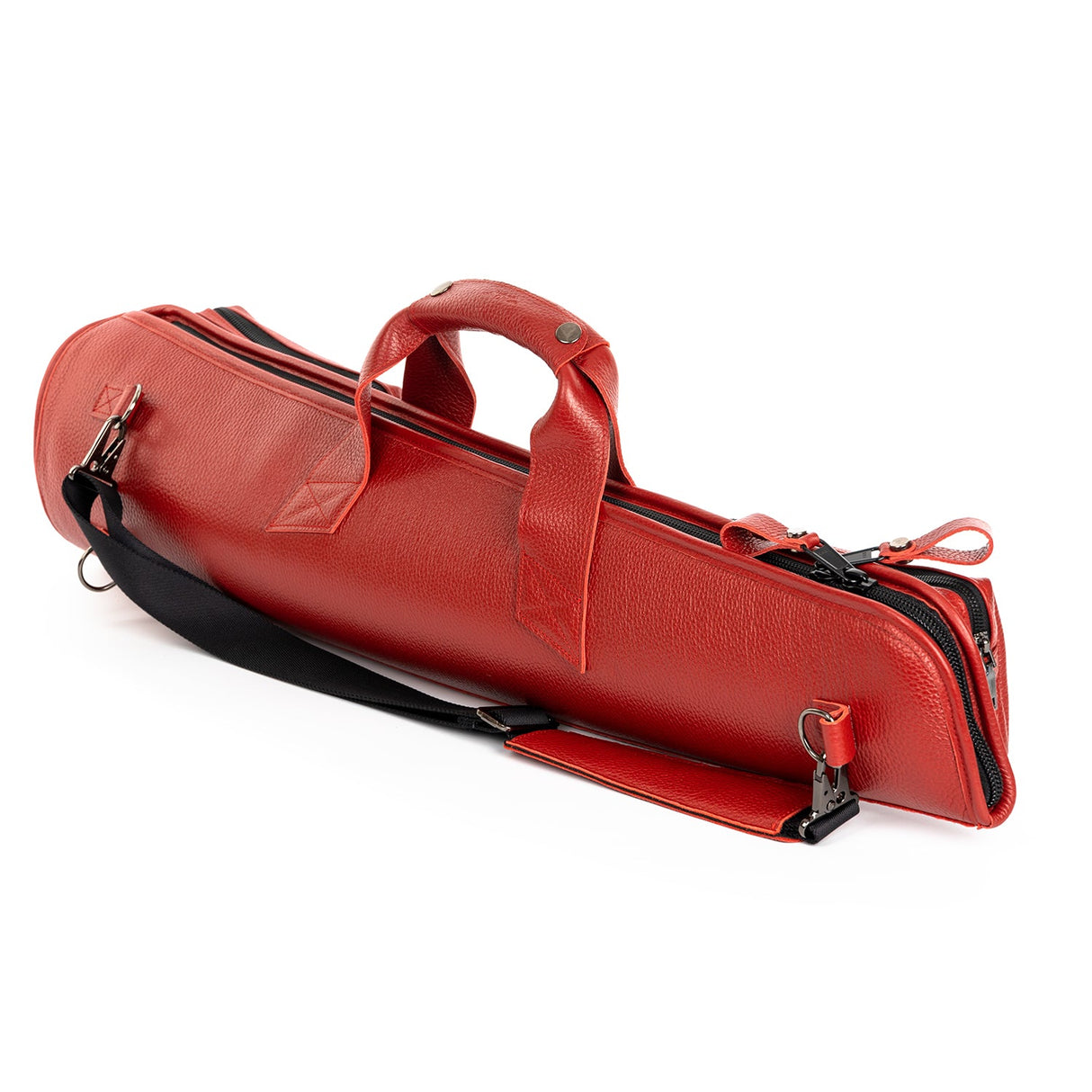 Gig Bag for Straight Soprano Saxophone | Genuine "Flotar" Leather