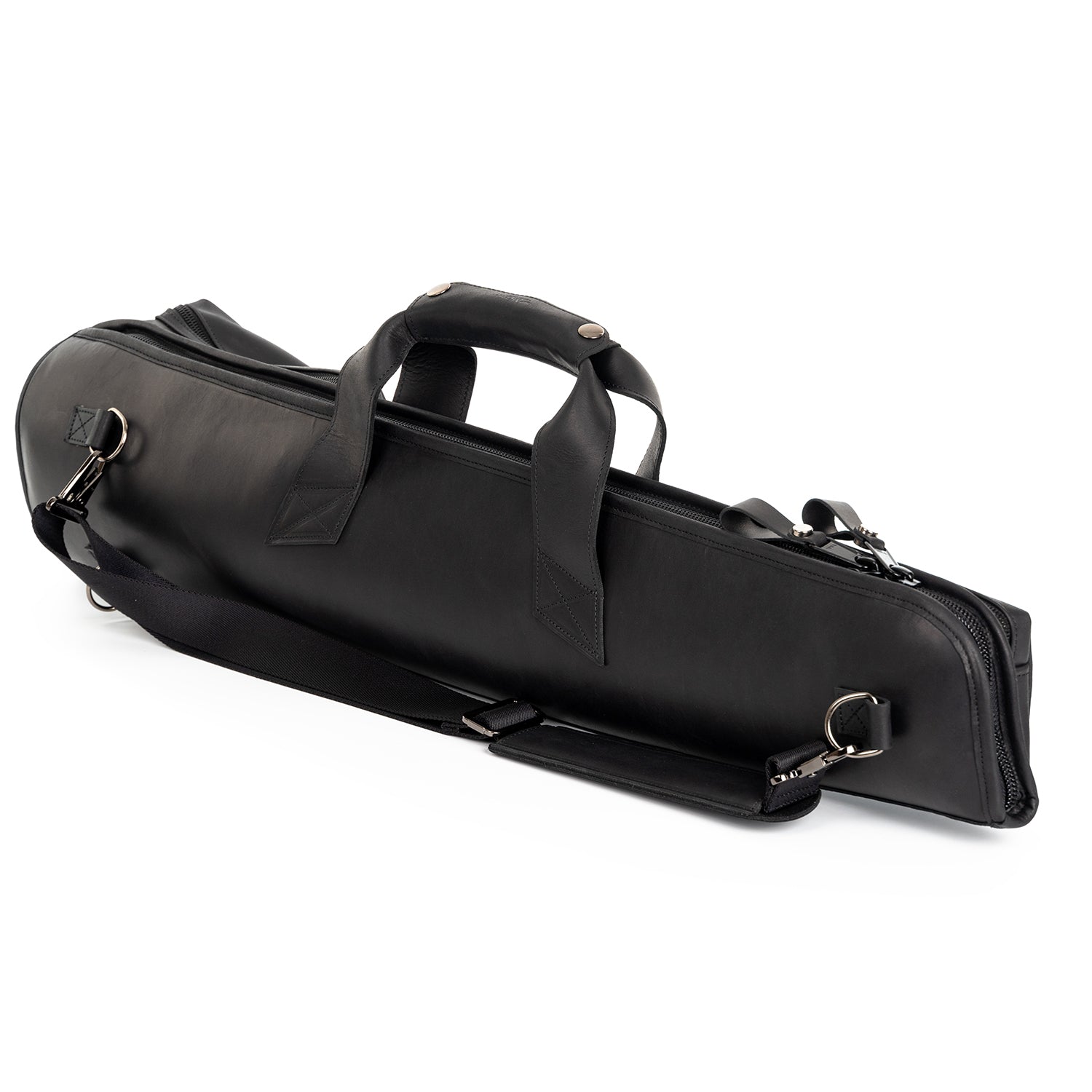 Gig Bag for Straight Soprano Saxophone | Genuine Leather "Crazy Horse"