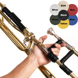 Trombone Hand and Neck Guard | MG Leather Work