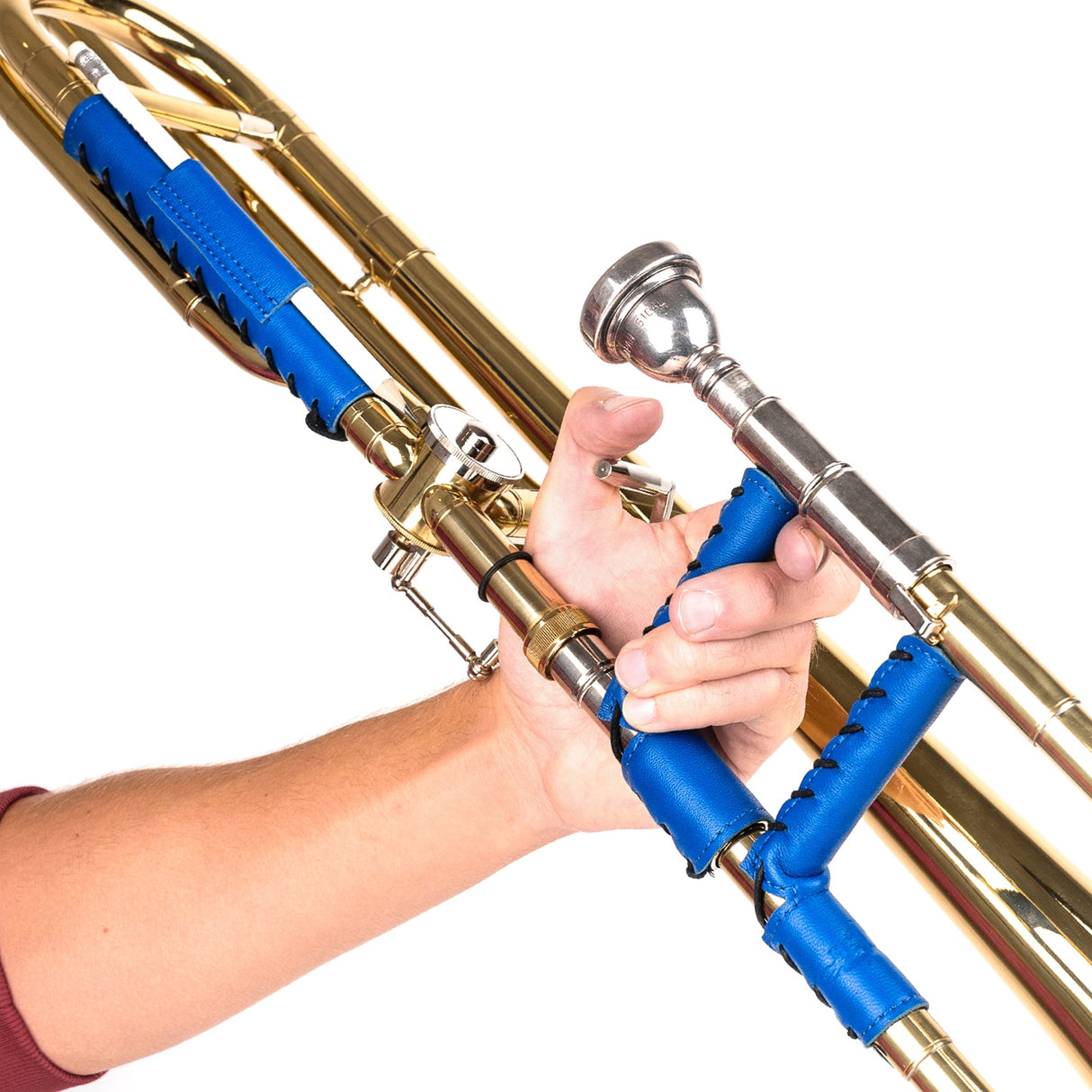 Trombone Hand and Neck Guard | MG Leather Work