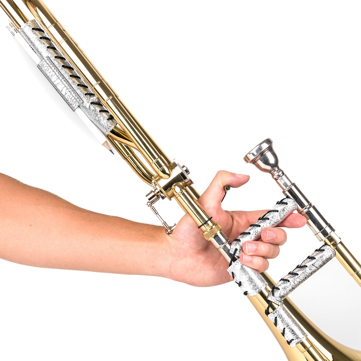 Trombone Hand and Neck Guard | MG Leather Work
