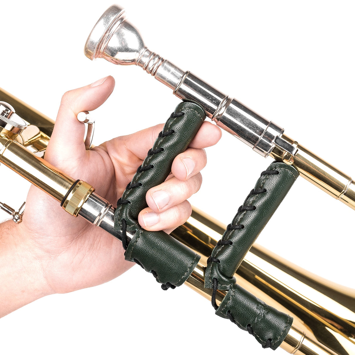 Trombone Hand and Neck Guard | MG Leather Work