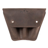 Trumpet Mouthpiece Leather Pouch. MG Leather Work
