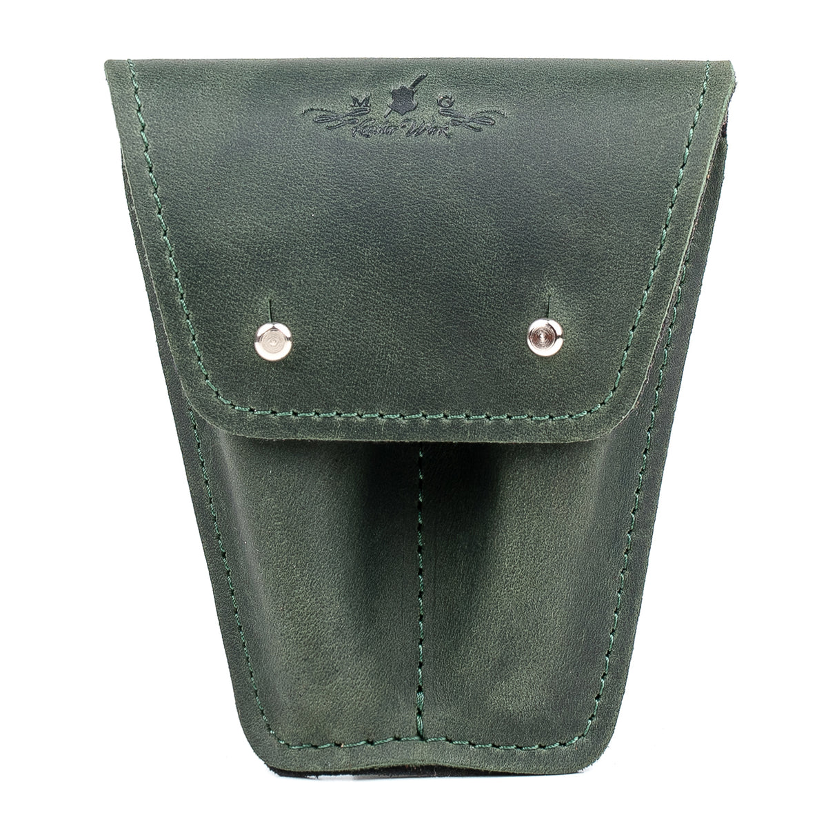 Trumpet Mouthpiece Leather Pouch. MG Leather Work
