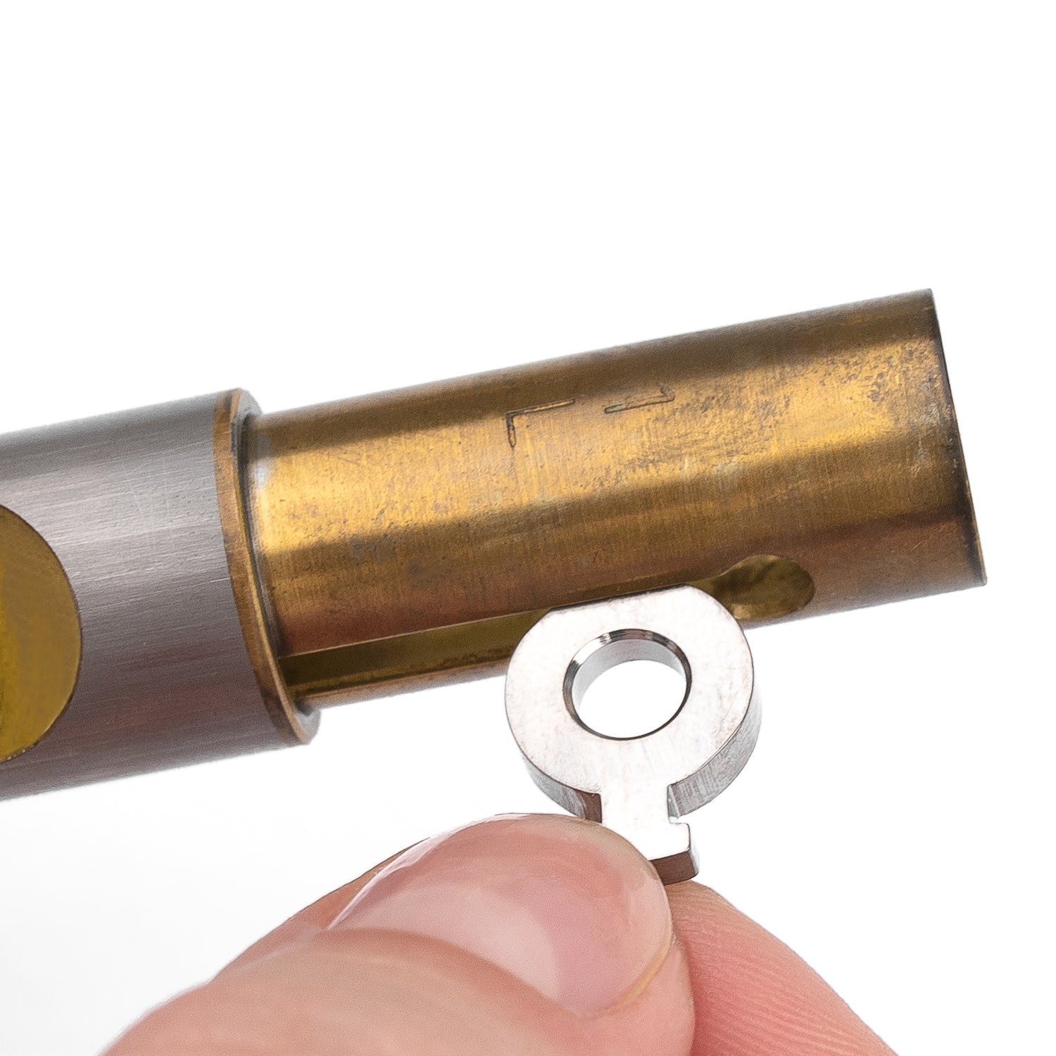 How to replace a Valve guides on a trumpet.