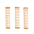 Set of 3 KGUmusic bronze trumpet valve springs ensuring smooth valve operation.