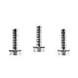 Solid Brass Trumpet Valve Stem with Engraving by KGUmusic set of 3 parts