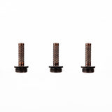 Solid Brass Trumpet Valve Stem with Engraving by KGUmusic set of 3 parts