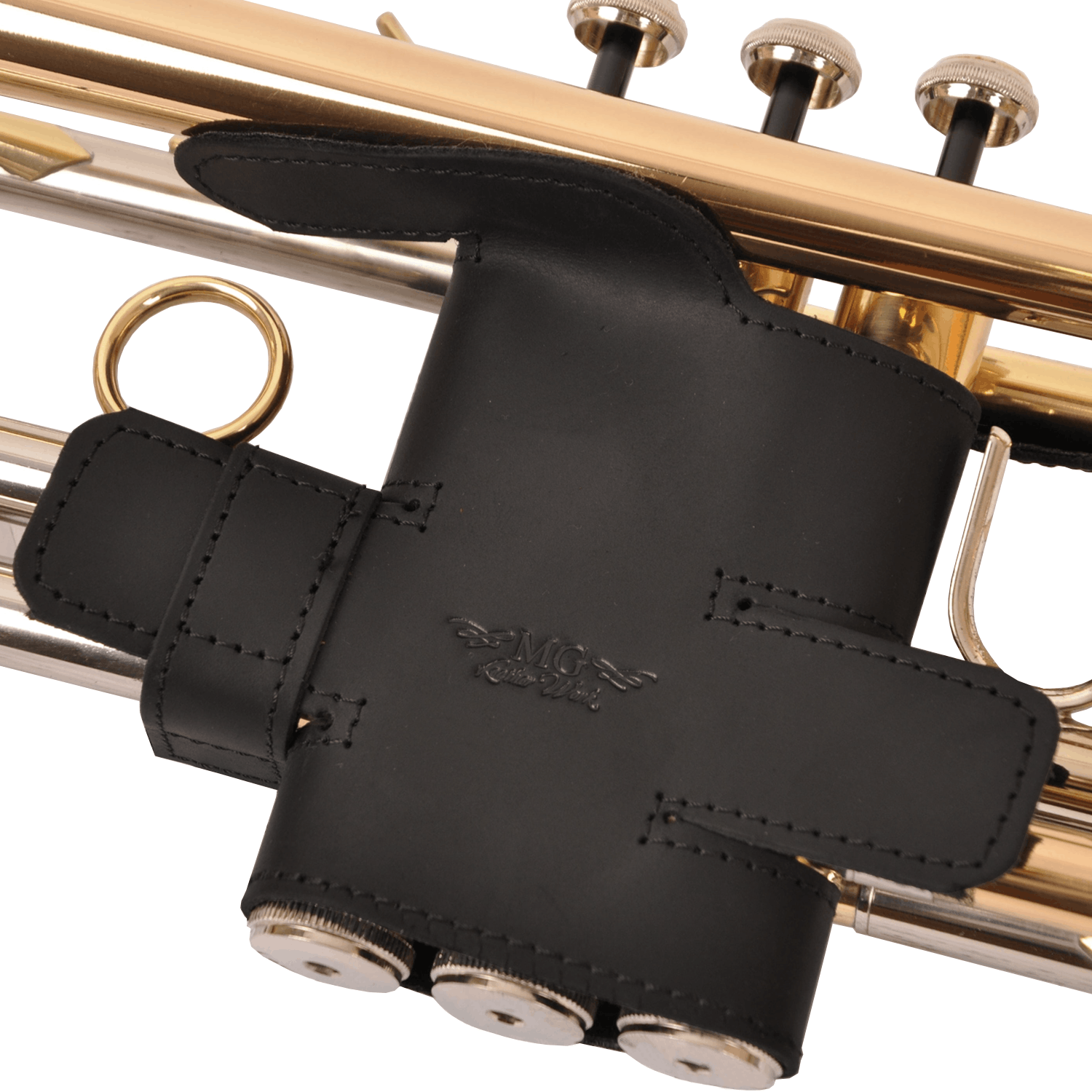 Genuine Leather Trumpet Valve Guard | Size XL