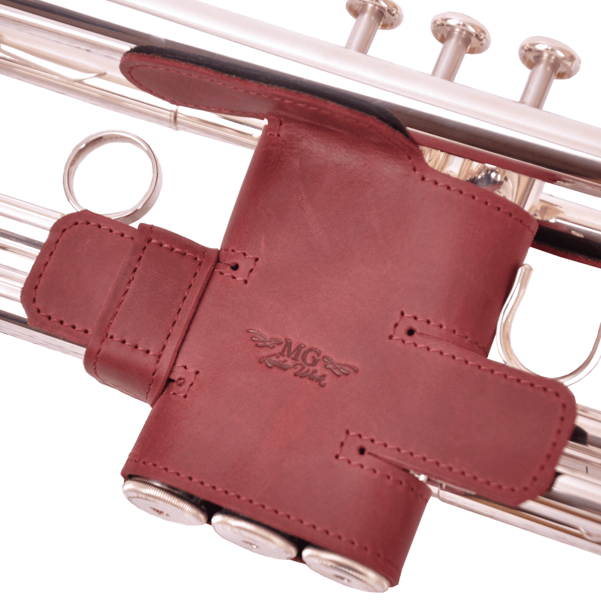 Genuine Leather Trumpet Valve Guard | Size XL