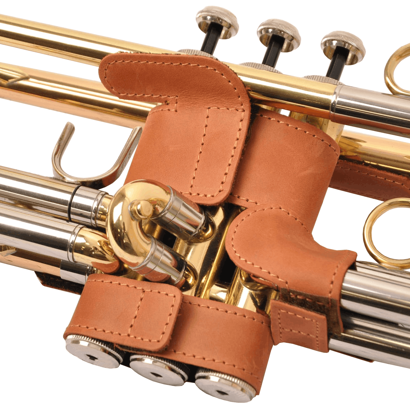 Genuine Leather Trumpet Valve Guard | Size XL