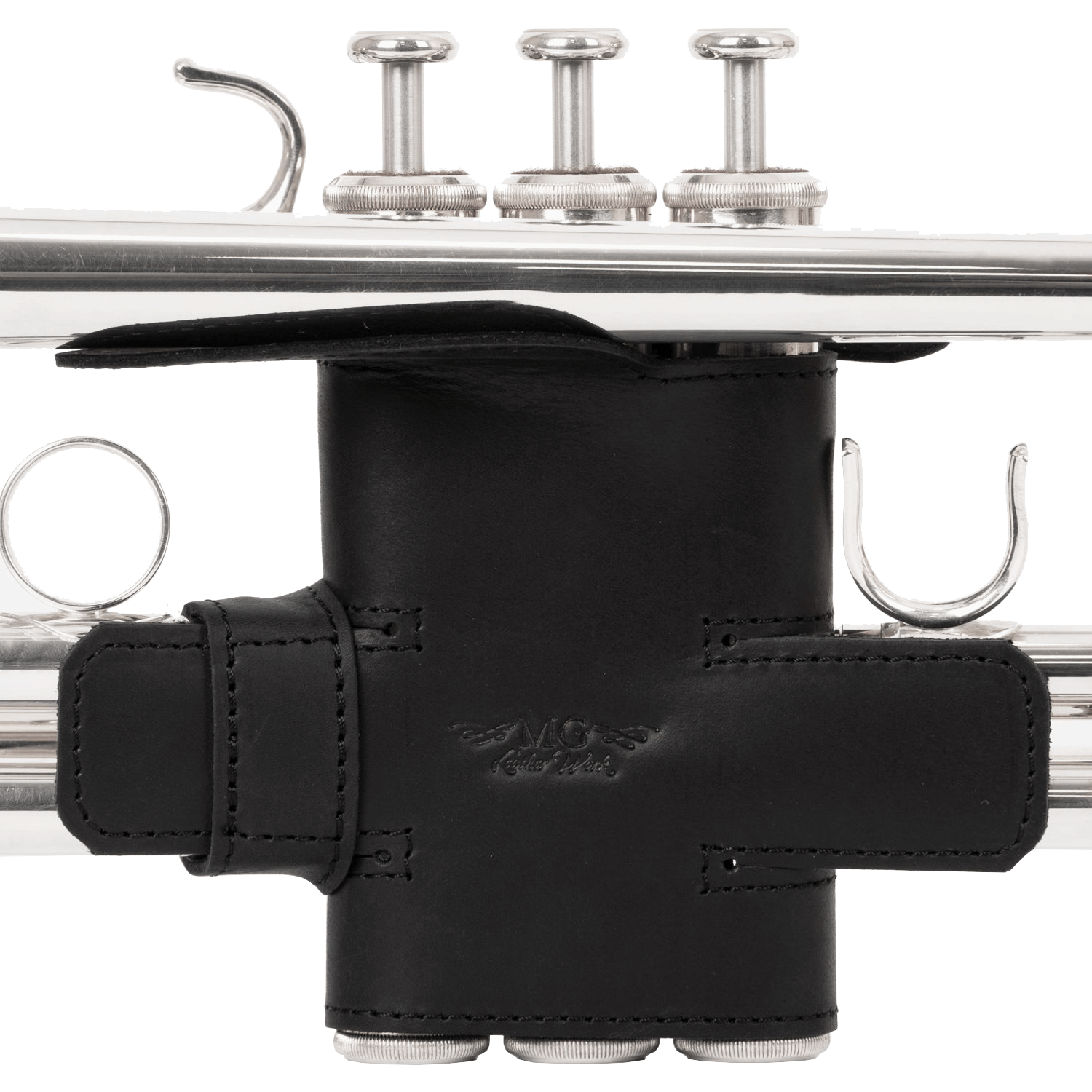 Genuine Leather Trumpet Valve Guard | Size XL