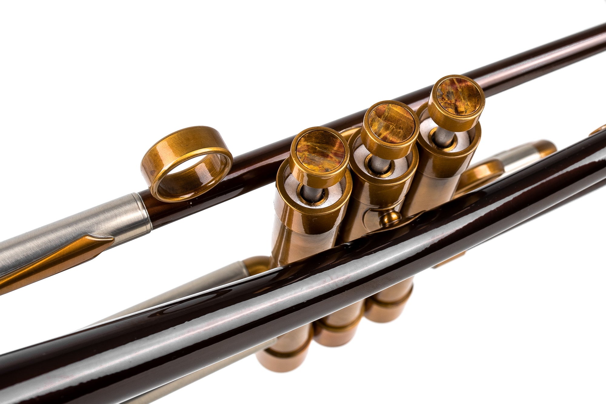 Yamaha YTR-800 Custom Trumpet with bronze Euro Bell | KGUmusic