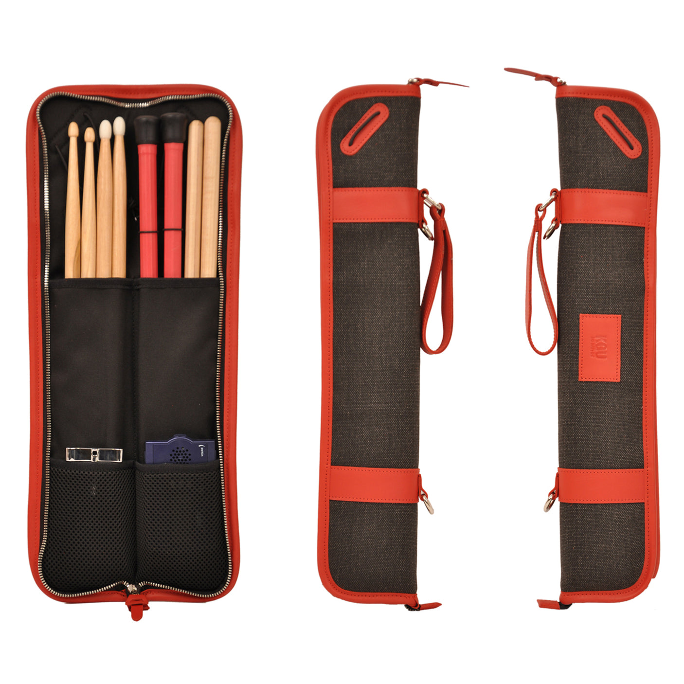 Handmade bag for drumsticks | Genuine leather | KGUmusic