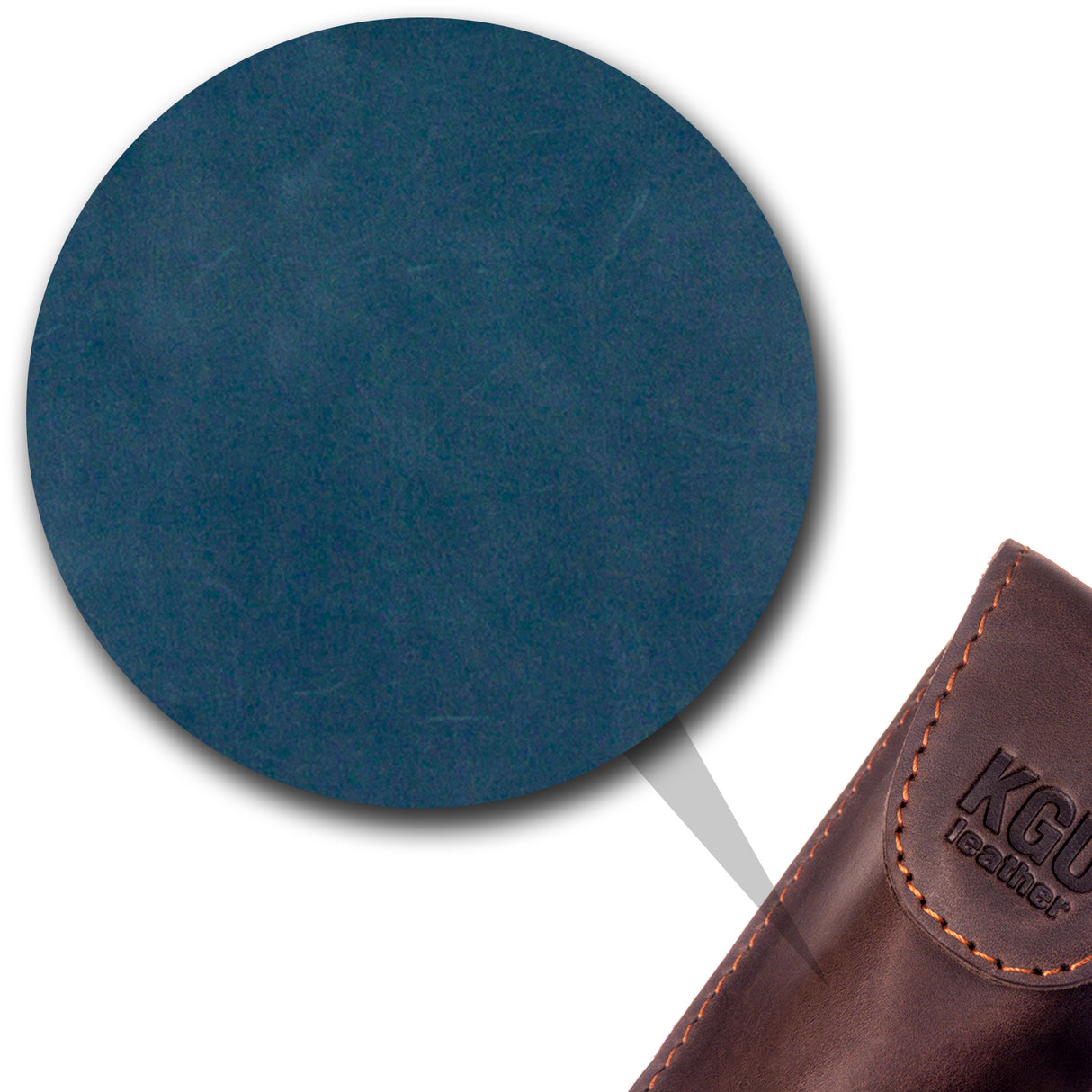 Leather Pouch for French Horn Mouthpieces | 3 models | KGUmusic