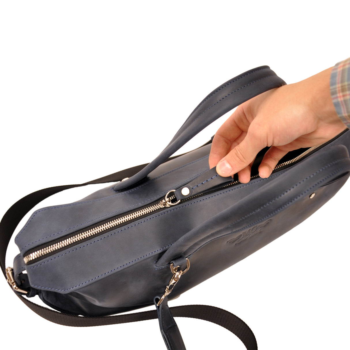 BAG FOR FLUTE | MODERN STYLE | Crazy Horse LEATHER