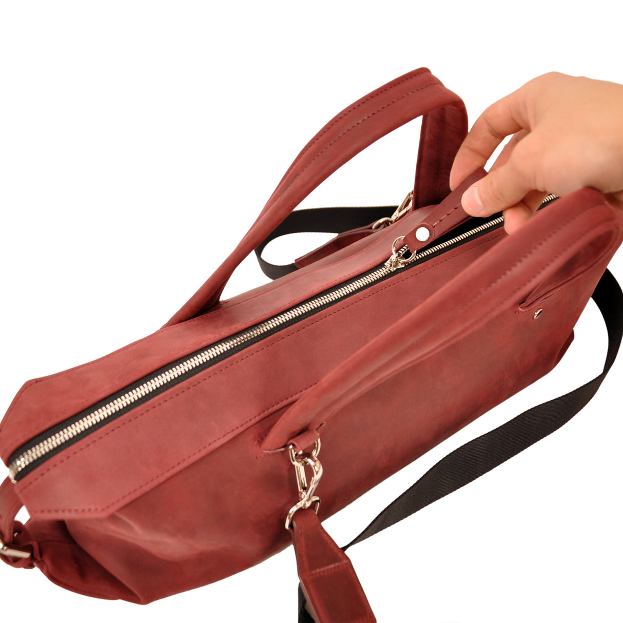 BAG FOR FLUTE | MODERN STYLE | Crazy Horse LEATHER