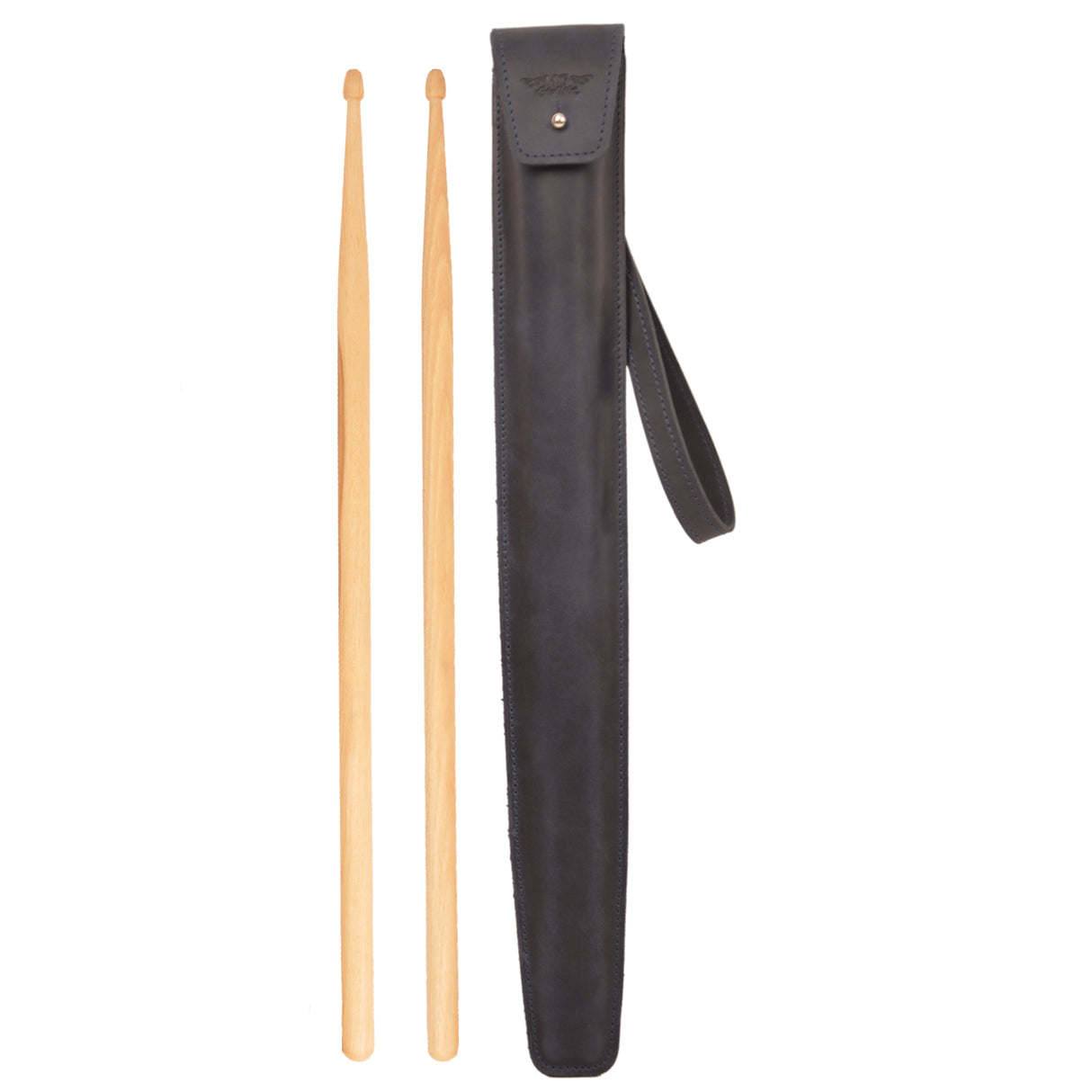 Drumstick pouch with Button Stud Closure | Genuine Leather