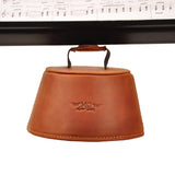 Leather plunger mute