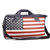 Trumpet/Flugelhorn gig bag with US flag (double or triple). Flotar Leather