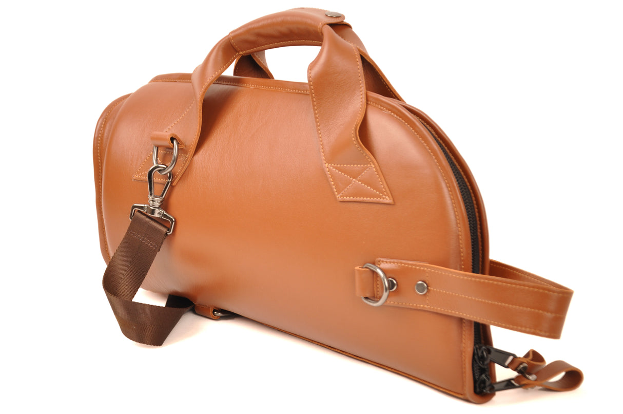 Cornet leather Gig Bag by MG Leather Work