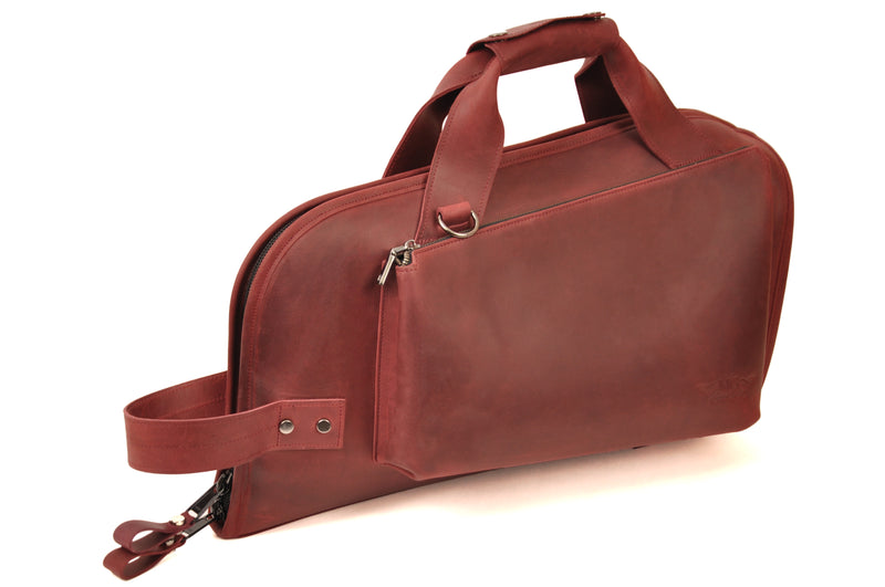 Gig Bag/Case for Flugelhorn ▪ Crazy Horse Leather