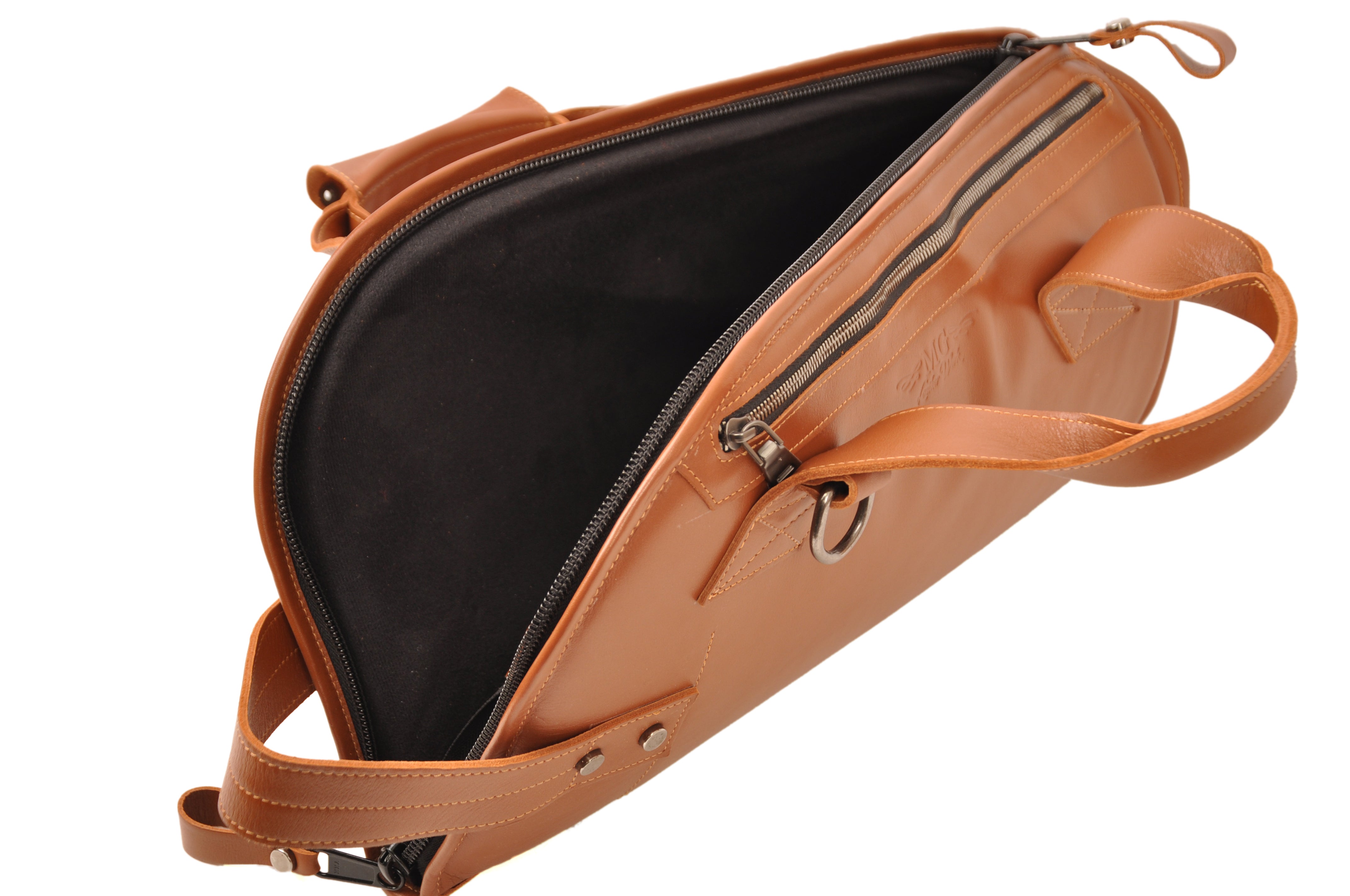 Cornet leather Gig Bag by MG Leather Work