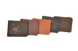 Leather Wallet  with print of a Jazz Guitarist | Gift for Musicians