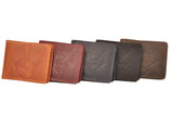 Leather Wallet with a print of a Classical Guitarist | Gift for Musicians