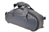 Gig Bag for Curved Soprano saxophone | Genuine leather "Flotar"
