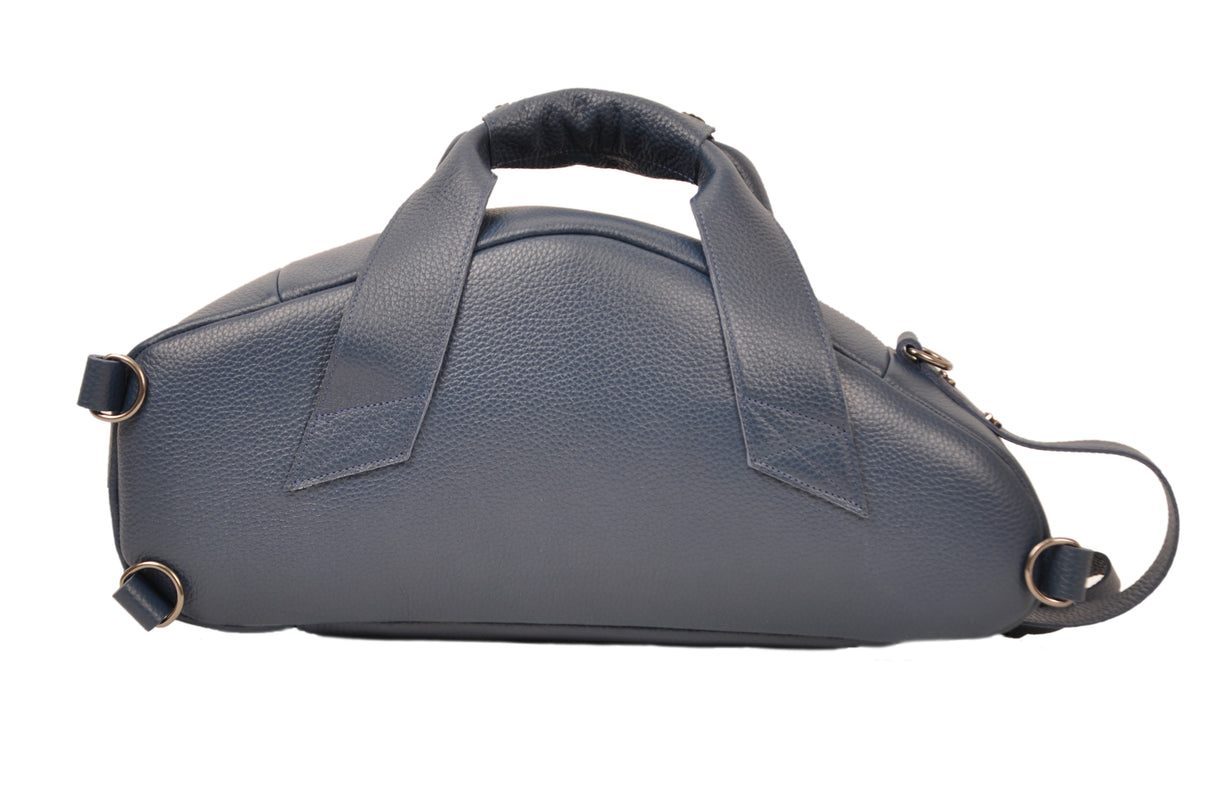 Gig Bag for Curved Soprano saxophone | Genuine leather "Flotar"