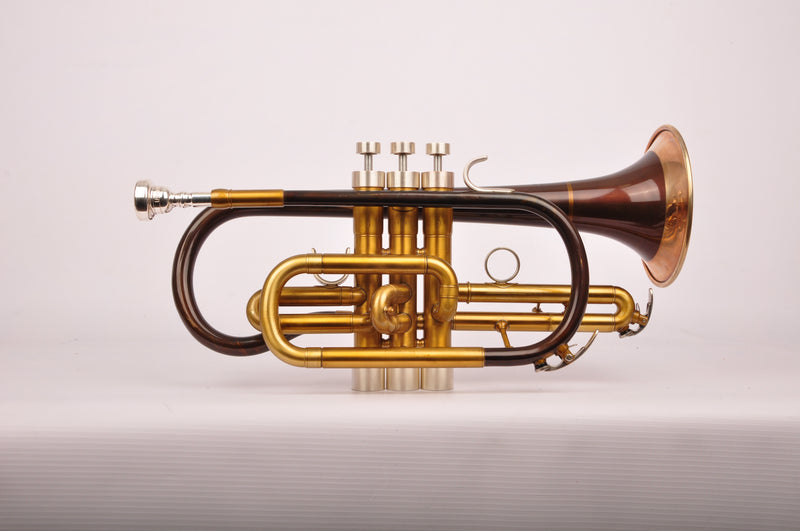 Cornet Yamaha YCR 4330G Customized and restyled by KGUBrass