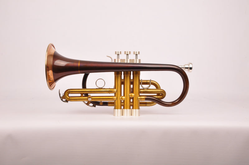 Cornet Yamaha YCR 4330G Customized and restyled by KGUBrass