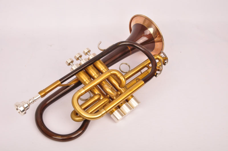Cornet Yamaha YCR 4330G Customized and restyled by KGUBrass