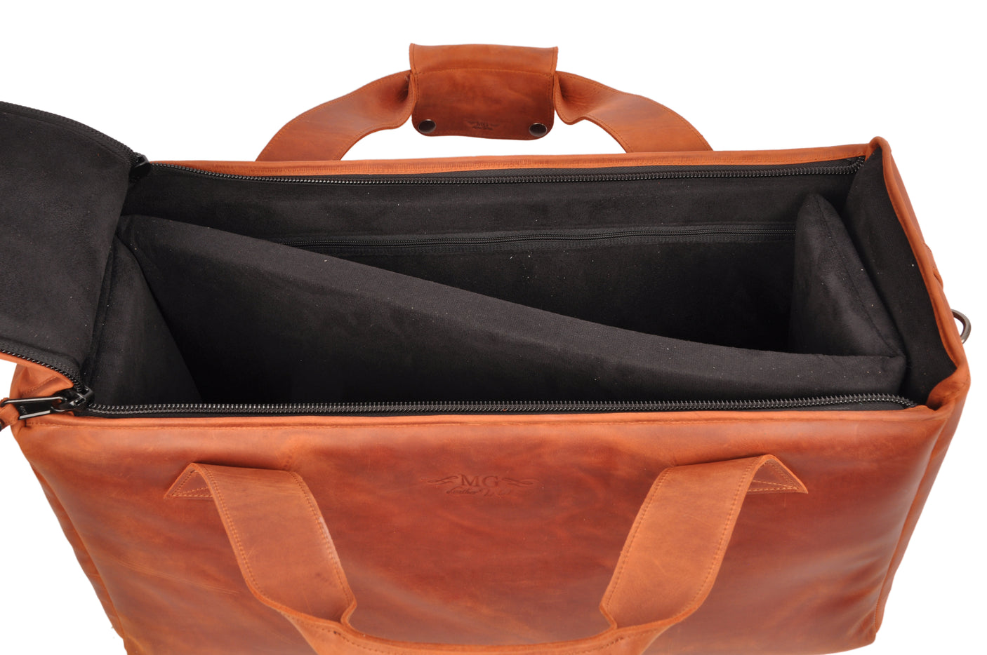 Trumpet/Flugelhorn gig bag. Double or triple. Crazy Horse Leather