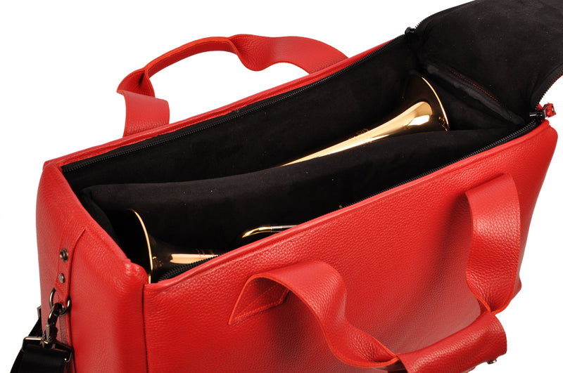 Trumpet/Flugelhorn gig bag (double or triple). Flotar Leather