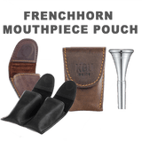 Leather Pouch for French Horn Mouthpieces | 3 models | KGUmusic