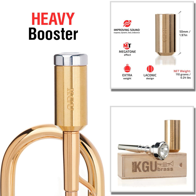 Sound Booster for Regular Weight Trumpet Mouthpiece