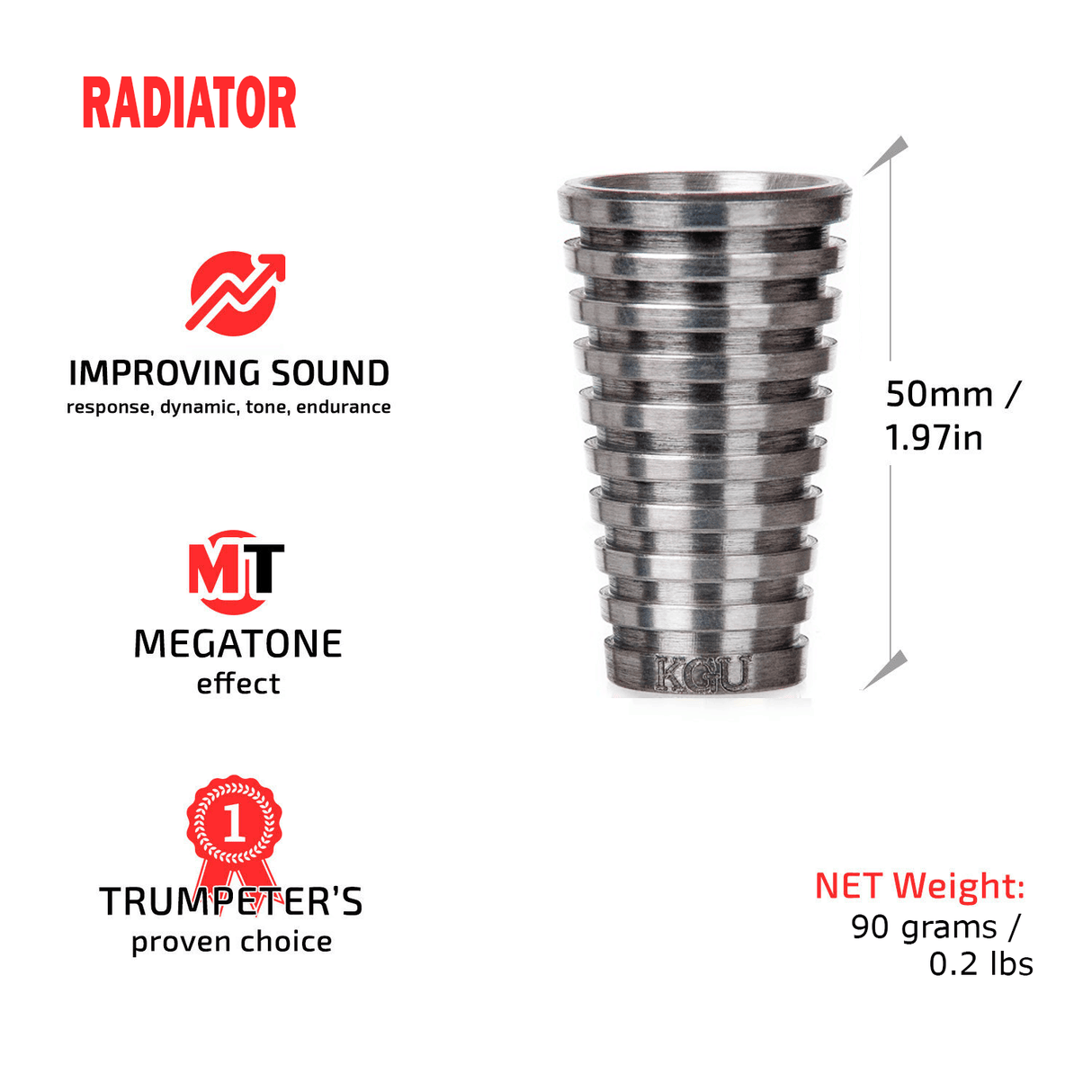 KGUmusic Mouthpiece Booster