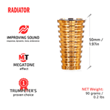 KGUmusic Radiator Trumpet mouthpiece Booster