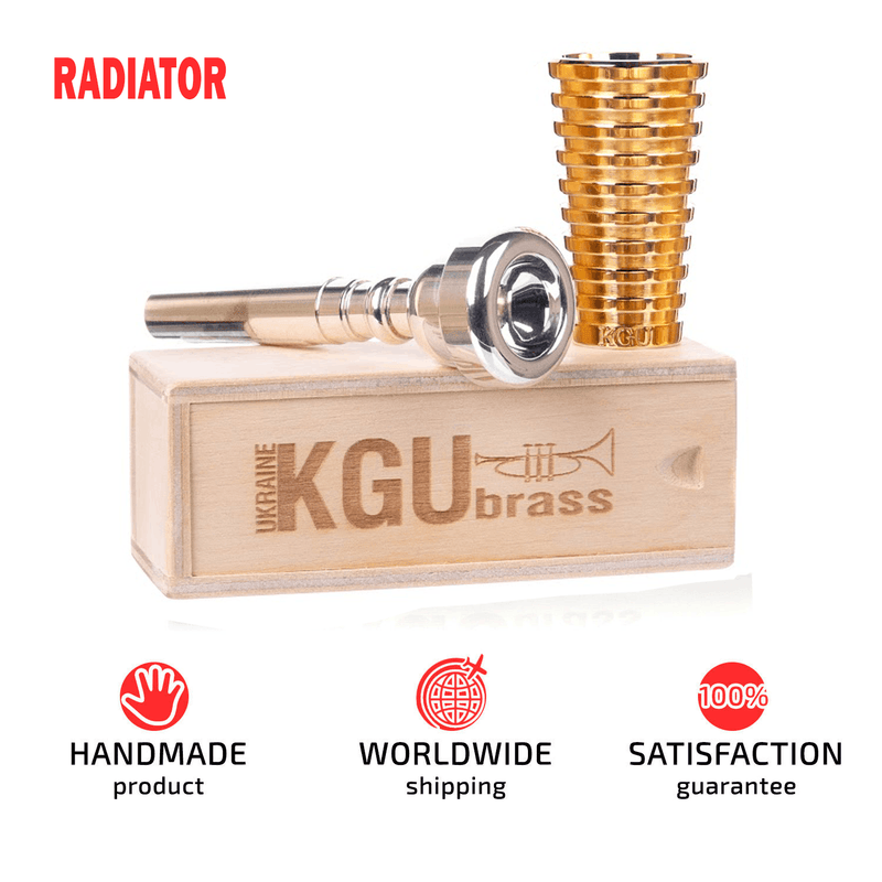 Radiator Trumpet Mouthpiece Booster by KGUbrass