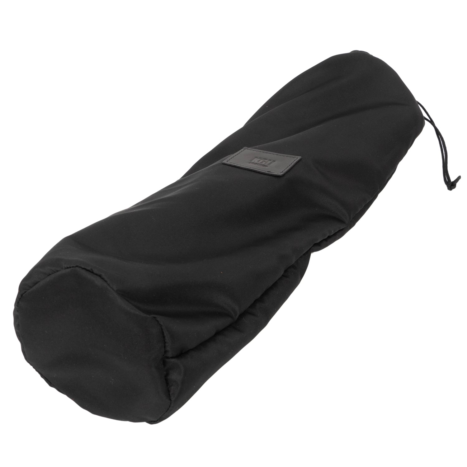 Durable and stylish black shelter bag for brasswind instruments.