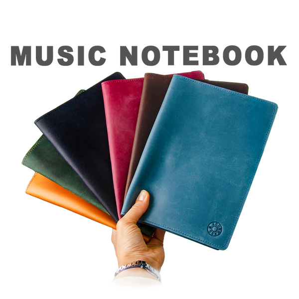 Music NoteBook KGUBrass, Leather