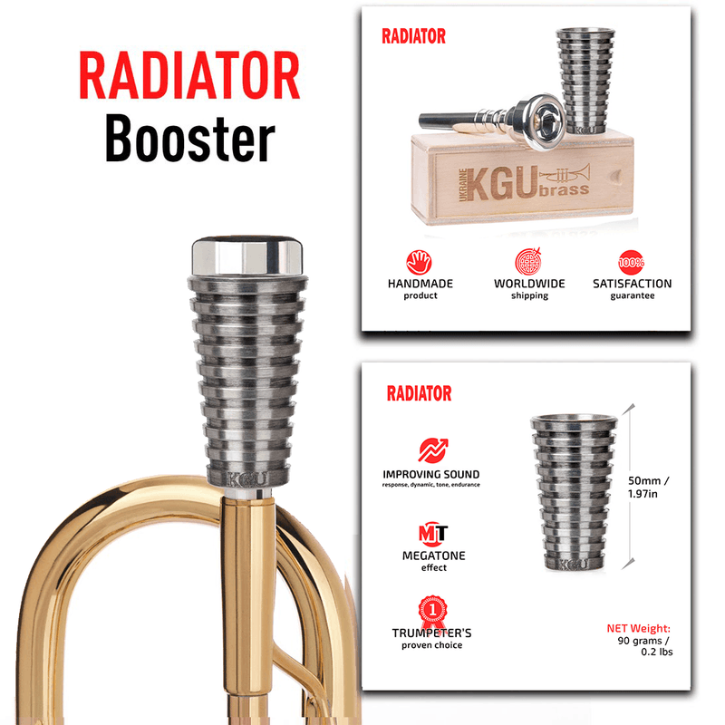 Radiator Trumpet Mouthpiece Booster
