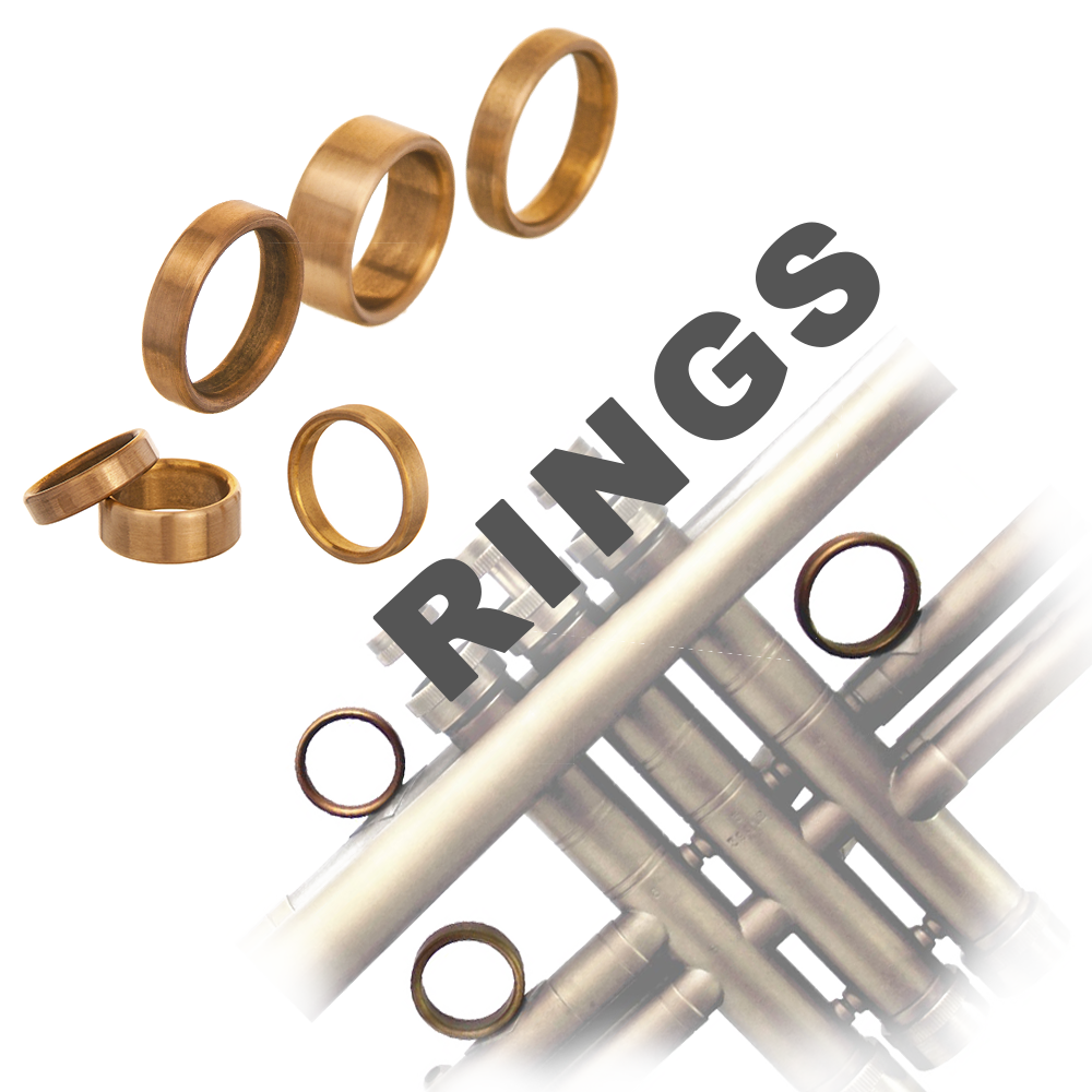 Finger rings for brass instruments | Set of 3