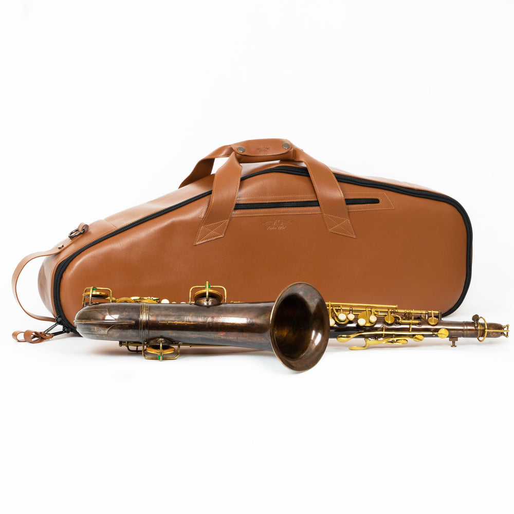 Gig Bag for Tenor Saxophone |  Genuine leather "Detroit"