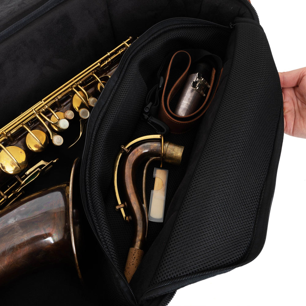 Gig Bag for Tenor Saxophone |  Genuine leather "Detroit"