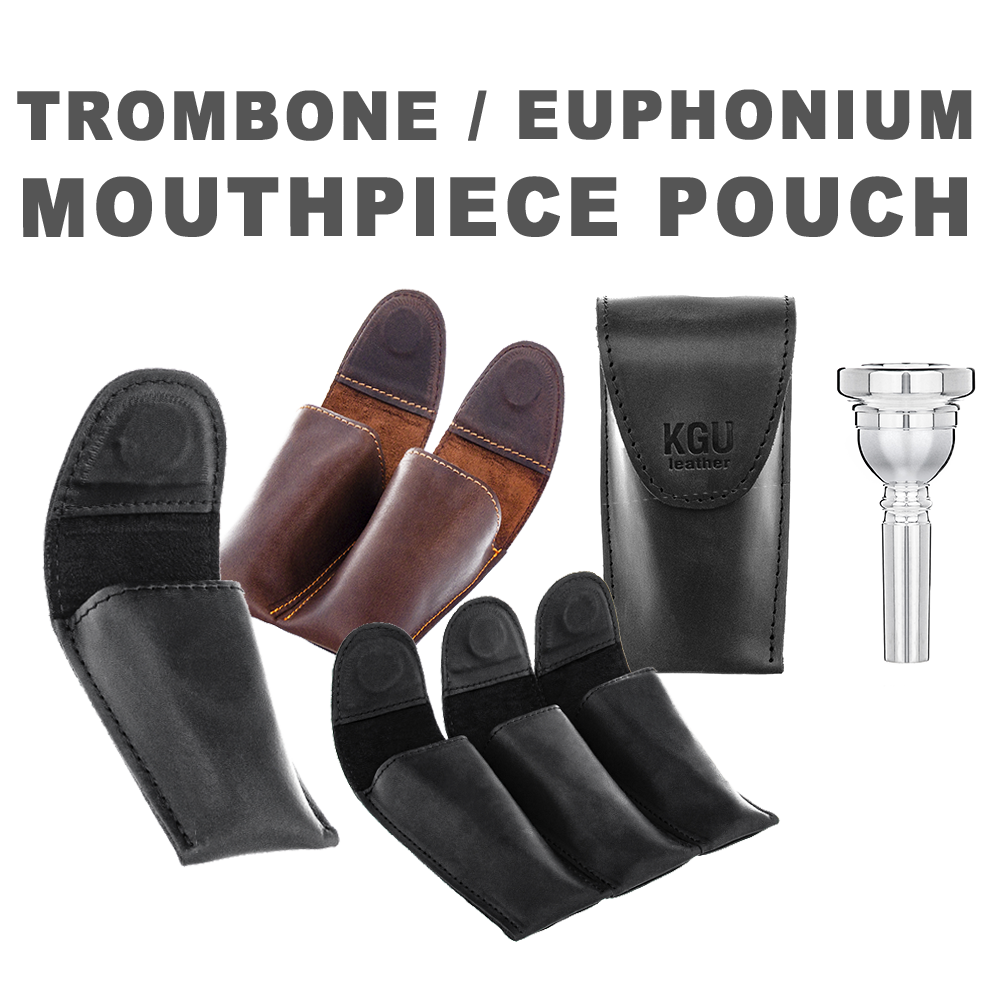 Trombone Euphonium Mouthpiece POUCH (3 Models) KGUBrass