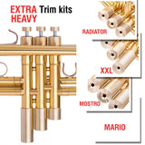 Trumpet RADIATOR EXTRA HEAVY Trim Kit. KGUmusic
