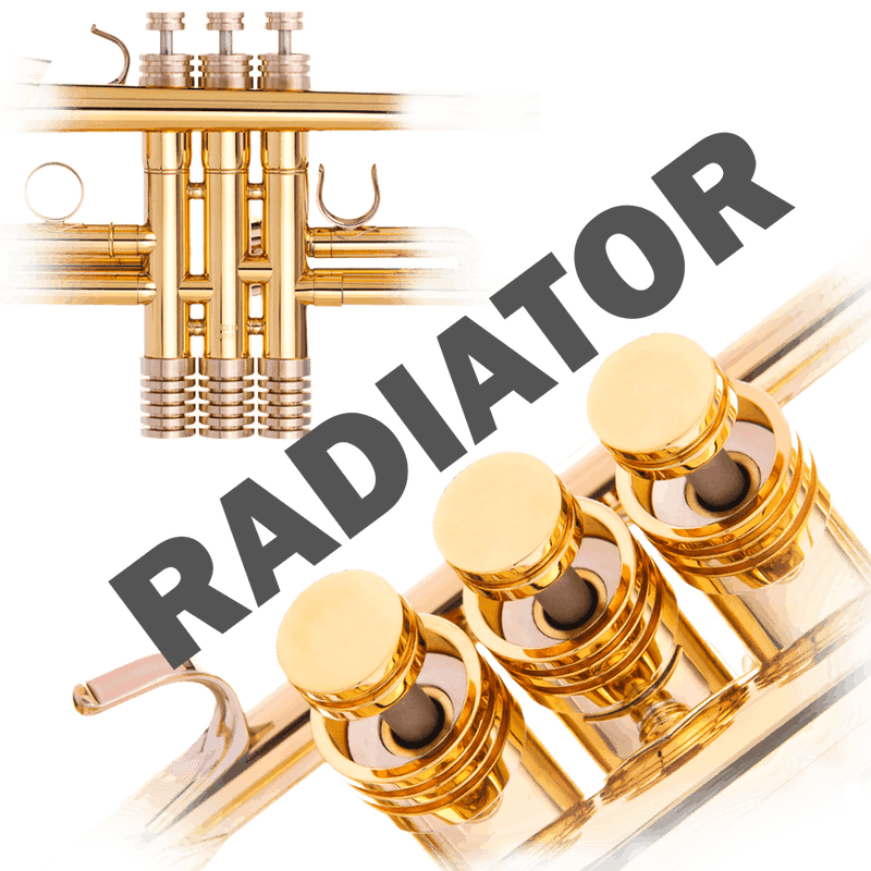 Trumpet RADIATOR EXTRA HEAVY Trim Kit. KGUmusic